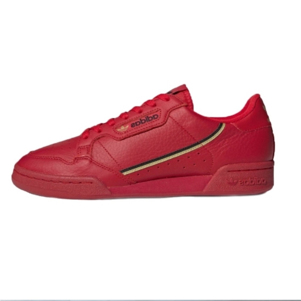 Adidas Continental 80 sneakers red 12.5 men NEW